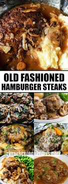 Attention to all japanese food lovers, this ones for you! Old Fashioned Hamburger Steaks With Mushroom Onion Gravy