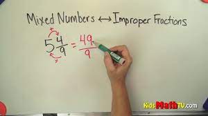 Because mixed fractions can be confusing when we write them in a formula: How To Convert A Mixed Fraction To Improper Fraction Video Youtube