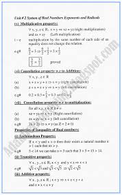 Adamjee Coaching System Of Real Numbers Exponents And Radicals Definitions And Formulae Mathematics Notes In 2020 Mathematics Maths Ncert Solutions Real Numbers