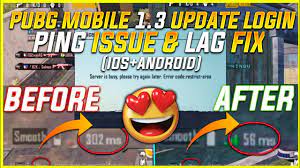 After 1 3 0 Update Pubg Mobile Ping Issue Lag Fix Ios Android In 1 Minutes Pubgerrorfix Youtube