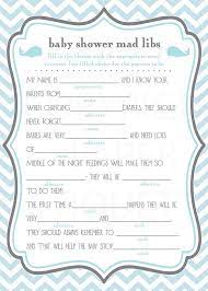 Instant Upload Whale Baby Shower Game Mad Libs Blue And Gray Chevron Print Your Own Via Etsy Baby Shower Funny Baby Shower Mad Libs Whales Baby Shower