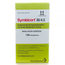 The lowest goodrx price for the most common version of generic symbicort is around $202.98. Symbicort Inhalation Aerosol 80 4 5