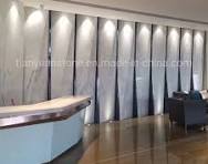 Artificial Marble Pure White Nano Glass 12mm Thickness ...