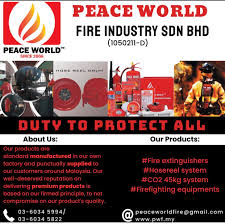 Malaysia fire extinguisher and protection online store provided by peace world fire industry sdn bhd located at rawang, selangor. Fire Fighting Equipment Peace World Fire Industry Sdn Bhd Facebook