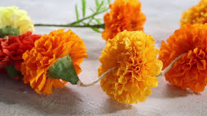 Marigold flowers for sale in phoenix. How To Make Marigold Paper Flowers Sunset Youtube