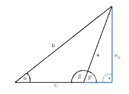 Stumpfwinkliges dreieck / dreiecksarten und ihre eigenschaften : Der Sinussatz