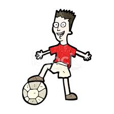 Yo mes poulets dans cette vidéo vous allez voir 10 joueurs de football (footballeur) qui ressemble a des personnages de déssins animé !! Joueur De Foot De Dessin Anime Image Vectorielle Freeimages Com