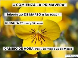 Check spelling or type a new query. Primavera 2021 Equinoccio Previsiones Estacionales