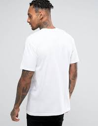 Calze Huf Huf T Shirt Con Logo Heritage Squadrato Bianco