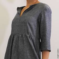 Coudre une robe facile pour débutant avec 4 rectangles. Robe Tout Simplement Couture Facile Robe Couture Robe Robes Haute Couture