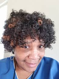 What do you think of my bridesmaid curls?