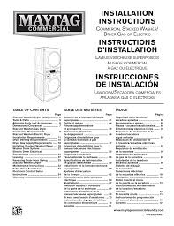 Common problems with maytag bravos washers include failure to start, water filling slowly, water leakage, failure of the door or lid to lock and overflowin common problems with maytag bravos washers include failure to start, water filling s. Maytag Commercial Mle22prayw Installation Guide Manualzz