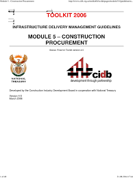 Comparably, its price in january to april 2020 was. Module 5 Construction Procurement Procurement Supply Chain