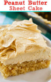 Peanut Butter Sheet Cake Spicy Southern Kitchen Recipe Peanut Butter Recipes Sheet Cake Recipes Baking Recipes