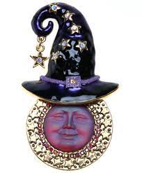 Kirks Folly Stella S 20mm Seaview Moon Witch Hat Pin Pendant New Release Kirksfolly Kirks Folly Jewelry Kirks Folly Pin Pendant