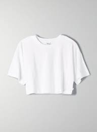 Black And White Crop Top For Girls Laid Back T Shirt Cute White Shirts T Shirt Crop Top Crop Top Outfits