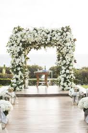 25 Ceremony Backdrops You Have To See Wedding Chuppah All White Wedding Wedding Ceremony Decorations