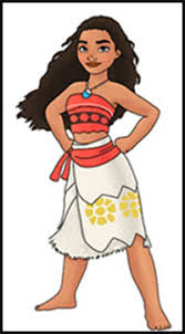 Draw a small circle near the top of the paper as a guide for moana's head. How To Draw Disney S Moana Cartoon Characters Drawing Tutorials Drawing How To Draw Disney S Moana Illustrations Drawing Lessons Step By Step Techniques For Cartoons Illustrations