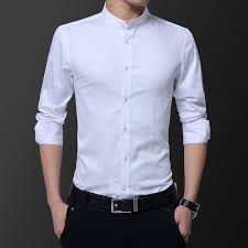 Solid color background wallpapers simple plain fresh colors collection, download neat and clean background images for your smartphone. Solid Color Long Sleeve Shirt For Man Stay Black Dress Men Shirt Stand Collar Cotton Plain Formal Casual Slim Fit White Shopee Philippines