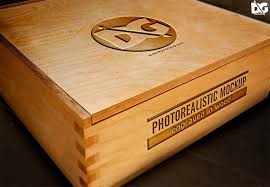 Engraved Wood Box Logo Mockup Logo Design Mockup Free Logo Mockup Logo Mockup