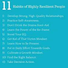 Boost Your Immunity To Workplace Stress 11 Habits Of Highly Resilient People Emotional Resilience Resilience Stress