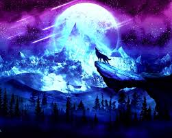 Hd wallpapers and background images Galaxy Wolves Wallpapers Wallpaper Cave