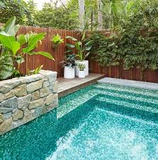 Fence Style And Bamboo Type Piscinas Pequenas Piscinas Disenos De Piscina