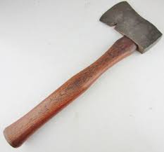 Vintage Hatchet Axe Camp Camping Chopping Tool With Wood Handle 1lb 11oz Unbranded Wood Handle Hatchet Antique Hardware