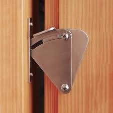 Maybe you would like to learn more about one of these? Boyel Living 3 In Stainless Steel Fan Shape Sliding Barn Door Lock Latch X002ab5kx5 Ltc The Home Depot