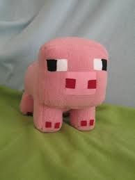 Minecraft Pig Plushie By Plushworkshop On Deviantart Pig Plushie Minecraft Pig Minecraft Toys