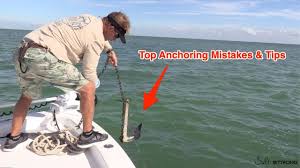 Sold them for twenty bucks years ago at the dave holder fishing show. How To Anchor A Bay Boat Top Anchoring Mistakes Tips Youtube