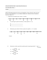 Pdf Ujian Jan 2017 Matematik Ting 2 Nurul Syafiqa Adinan Academia Edu