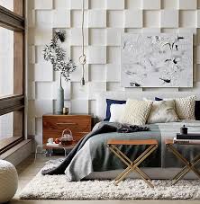 Wrapped In Tradition Woven Exclusively For Cb2 By The Faribault Woolen Mill Co A Family Owned Company Home Decor Bedroom Bedroom Decor White Upholstered Bed