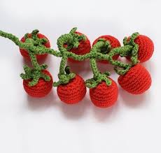 Cherry Tomato Crochet Pattern Pdf Play Food Realistic Etsy Food Patterns Crochet Food Crochet Patterns