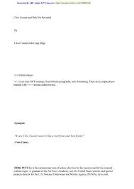 Free delivery over £40 to most of the uk great selection excellent customer service find everything for a beautiful home. Clive Cussler And Dirk Pitt Revealed By Clive Cussler With Craig