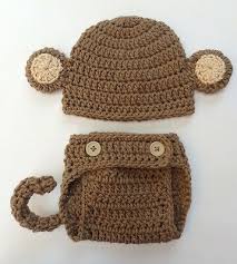 The name comes from their use at the battle of balaclava during the crimean war of 1854, referring to the town near sevastopol in the crimea, where british troops there wore knitted headgear to keep warm. Crochet Monkey Baby Hat Diaper Cover Set Knit Infant Toddler Beanie Photo Prop Ebay