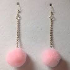 Pom Pom Earrings Pom Pom Puff Balls Baby Pastel Neon Pom Pom 1 Inch 2 Inch Many Colors Pom Poms Ka Brincos Exclusivos Brincos Etsy Brincos Artesanais