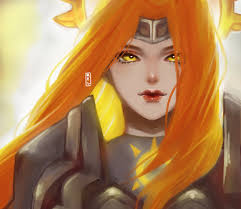 Lunar/solar eclipse leona concept art. Artstation Solar Eclipse Leona Mel Yu