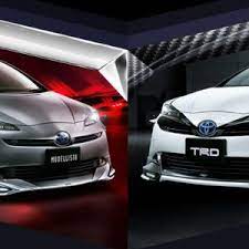 恥ずかしくて乗れない モデリスタとtrdがオートサロンにド派手なプリウスやuxのカスタムカーを投入 モデリスタ プリウス カフェレーサー