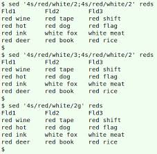 Backslash escape for single quote in sed produces an error. Targeted String Replacements With Sed And Awk