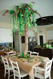 Peter Pan Neverland Birthday Party Ideas Photo 11 Of 29 Dinosaur Birthday Party Monkey Birthday Parties Safari Birthday Party