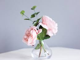 Blush Pink Roses And Eucalyptus In Our Mini Bud Vase Perfect Deluxebloomsstyle Www D Flower Vase Arrangements Flower Arrangements Flower Arrangements Simple