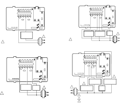 Honeywell thermostat wiring diagram 4 wire. Honeywell Ct3600 Ct3697 Wiring Diagrams