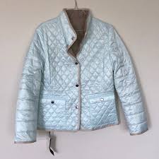 reversible blue taupe ultra light down jacket plus boutique