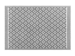 Preis ab 19,99 euro (04.05.2021). Outdoor Teppich Grau 120 X 180 Cm Geometrisches Muster Thane Beliani De
