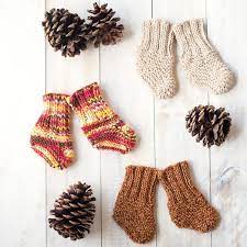 Easy Baby Socks Knitting Pattern Knit Flat Gina Michele