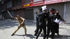 Curfew definition, an order establishing a specific time in the evening after which certain regulations apply, especially that no civilians or other specified group of unauthorized persons may be outdoors or. India Tightens Kashmir Crackdown With Curfew News Dw 08 09 2019