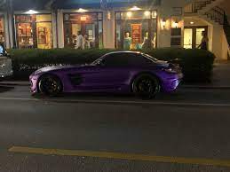 #amg follow @mercedesamgmotorsport for more racing action. A Beautiful Purple Mercedes Benz Sls Amg Black Series Found In Naples Florida Spotted