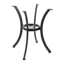 We have many options like durable stainless steel table base, cast iron table base and metal table base. Florida Seating Al 1316 Aluminum Outdoor Table Base Bar Or Standard Height Central Restaurant Products