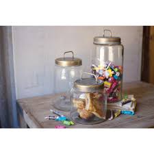 From weddings to daily home decor, these clear glass jars are perfect for any occasion. Clear Glass Jars With Metal Lids Set Of 3 Cll1378 The Home Depot